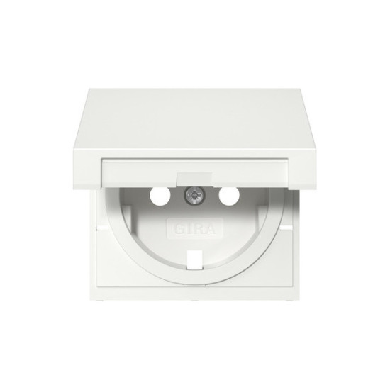 Gira 492227 Abdeckung SCHUKO-Steckdose KD System 55 Reinweiß m