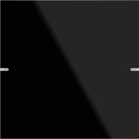 Gira 502105 Wippenset 1-fach Tastsensensor 4.95 G Schwarz