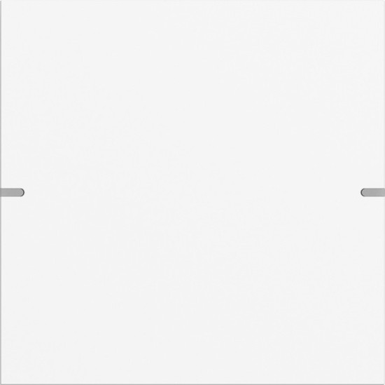 Gira 5021927 Wippenset 1-fach Tastsensensor 4.95 Alum.Reinweiß m(lack.)