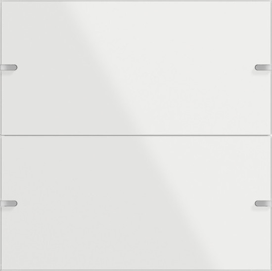 Gira 502212 Wippenset 2-fach Tastsensensor 4.95 G Weiß