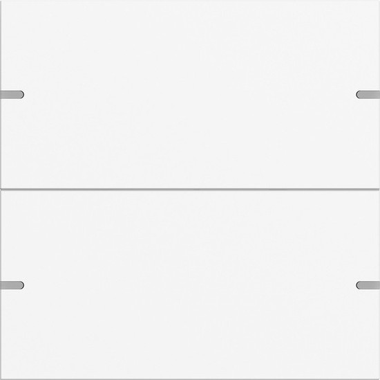 Gira 5022927 Wippenset 2-fach Tastsensensor 4.95 Alum.Reinweiß m(lack.)