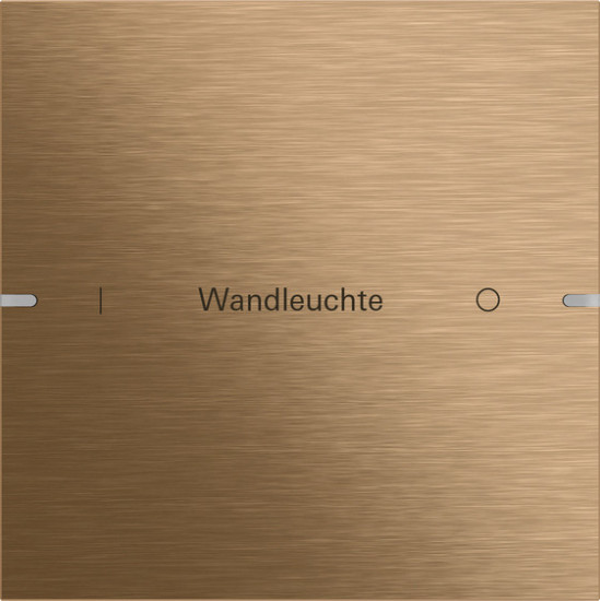 Gira 503138 Wippenset 1-fach individuell Tastsensensor 4.95 Bronze