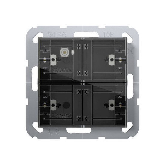 Gira 504200 Tastsensensor 4.55 Komfort 2-fach OneKNX