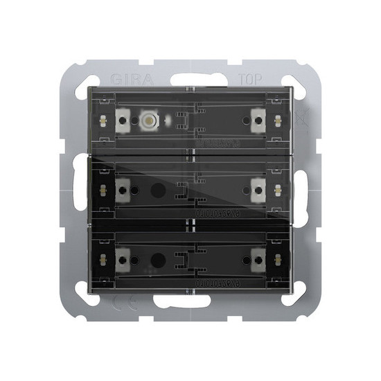Gira 504300 Tastsensensor 4.55 Komfort 3-fach OneKNX