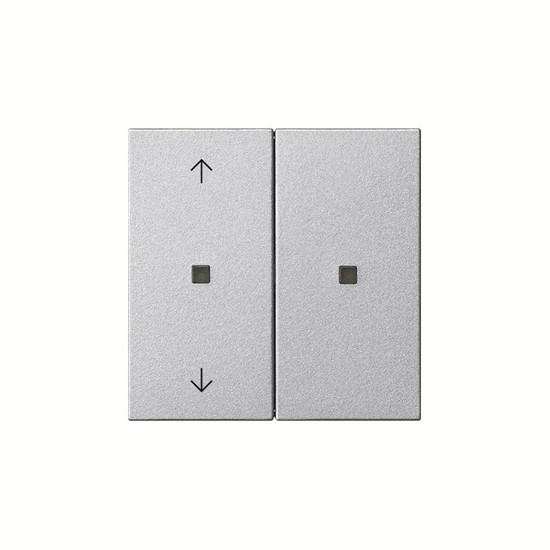 Gira 510826 RF BedienAufsatz 2-fach Pfeile KNX System 55 F Alu