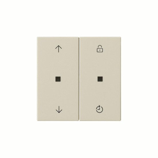 Gira 536301 S3000 BedienAufsatz Memory Pfeile System 55 Cremeweiß