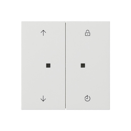Gira 5363112 S3000 BedienAufsatz Memory Pfeile Flächenschalter Reinweiß
