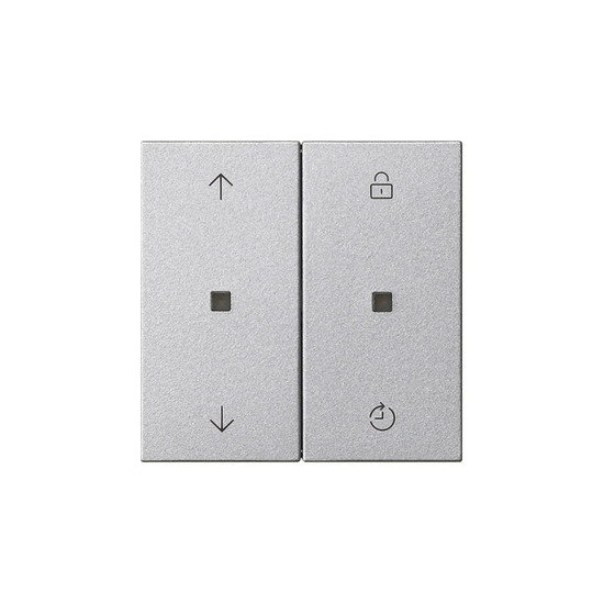 Gira 536326 S3000 BedienAufsatz Memory Pfeile System 55 F Alu