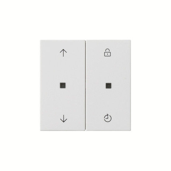 Gira 536327 S3000 BedienAufsatz Memory Pfeile System 55 Reinweiß m