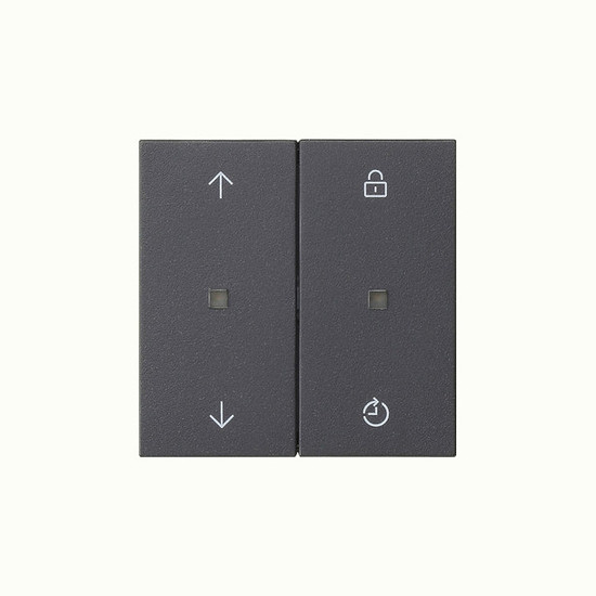 Gira 536328 S3000 BedienAufsatz Memory Pfeile System 55 Anthrazit