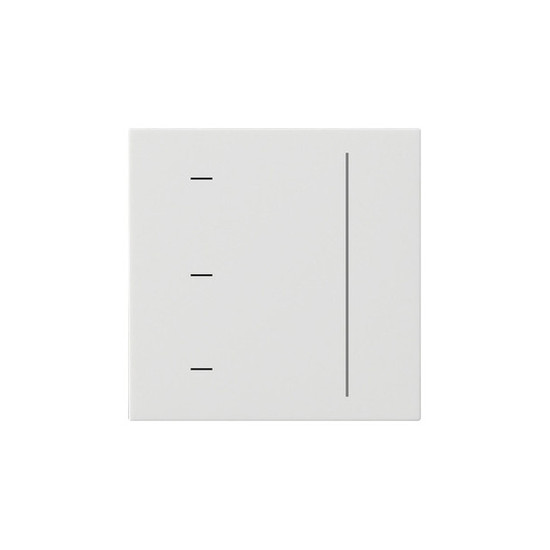 Gira 536503 S3000 TouchAufsatz System 55 Reinweiß