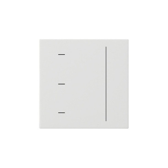 Gira 536527 S3000 TouchAufsatz System 55 Reinweiß m