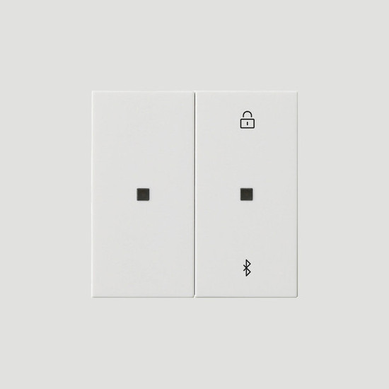 Gira 538103 S3000 Jal.-/Schaltuhr Bluetooth System 55 Reinweiß