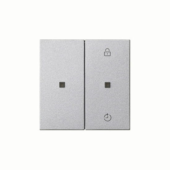 Gira 549326 Gira eNet Funk BedienAufsatz Memory System 55 F Alu