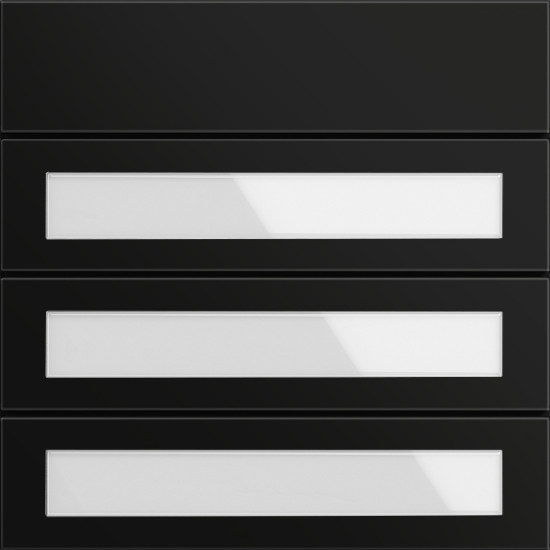 Gira 5533925 Ruftastenmodul 3-fach System 106 Schwarz m