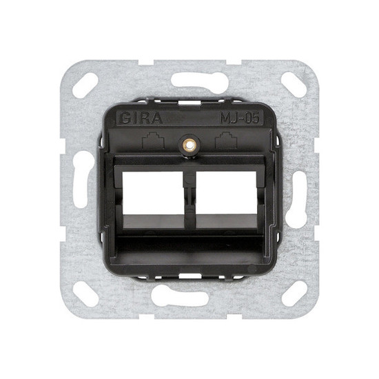 Gira 560500 Modular-Jack-05 2-fach Tragring