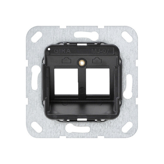 Gira 560700 Modular-Jack-07 2-fach Tragring