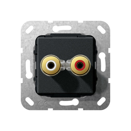 Gira 566510 WBT-0710 Cu nextgen K-Schuh Lötanschl. Einsatz Schwarz m