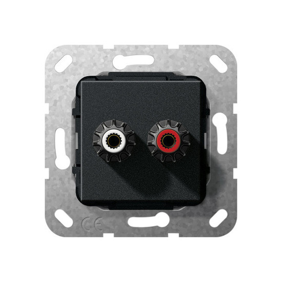 Gira 566610 WBT-0708 Cu nextgen K-Schuh Lötanschl. Einsatz Schwarz m