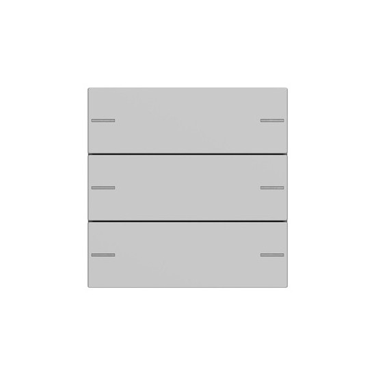 Gira 5753015 Wippenset 3-fach Tastsensensor 4.55 Grau m