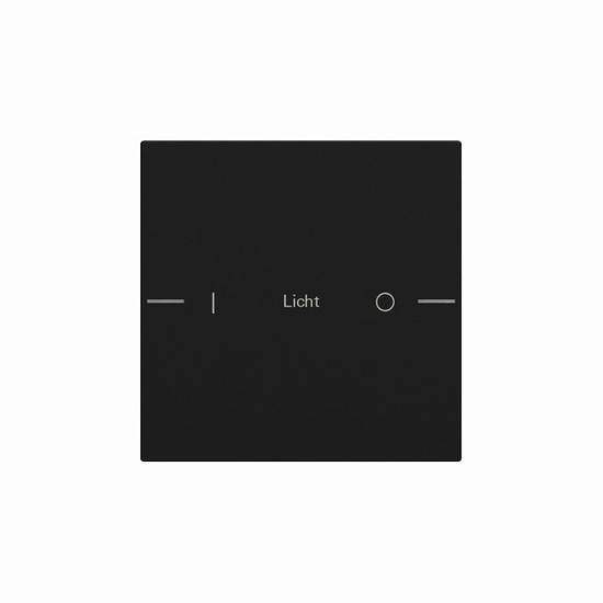 Gira 5761005 Wippenset 1-fach individuell Tastsensensor 4.55 Schwarz m