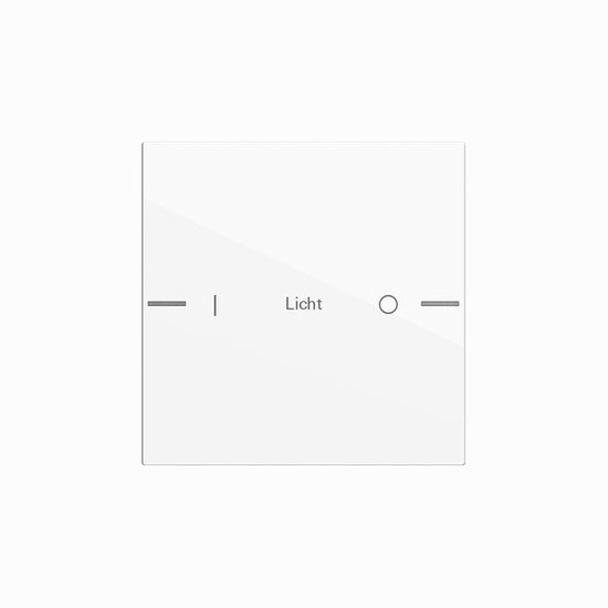 Gira 576103 Wippenset 1-fach individuell Tastsensensor 4.55 Reinweiß