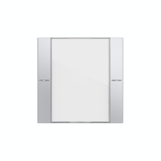 Gira 577126 Wippenset 1-fach Beschriftungsfeld Tastsensensor 4.55 Klar/F Alu