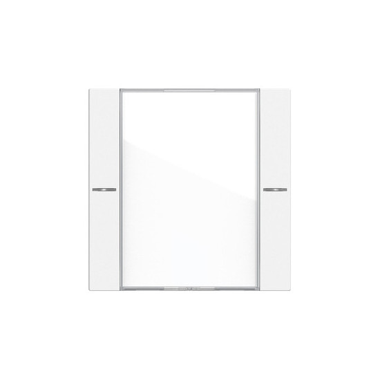 Gira 577127 Wippenset 1-fach Beschriftungsfeld Tastsensensor 4.55 Klar/Reinweiß m