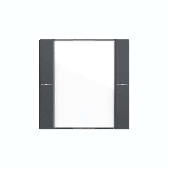 Gira 577128 Wippenset 1-fach Beschriftungsfeld Tastsensensor 4.55 Klar/Anthrazit