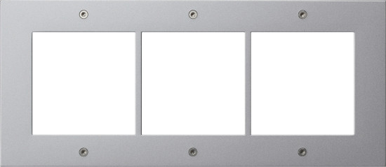 Gira 850365 Designrahmen 3-fach Türstation AP Gira TX_44 F Alu