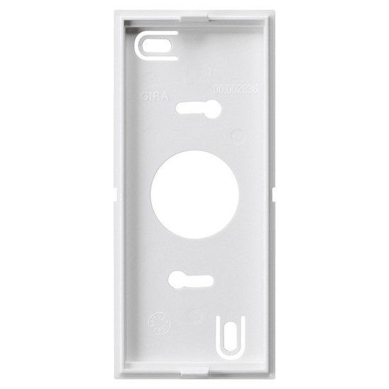 Gira 850503 Montageplatte Wohnungsstation AP + Gong System 55 Reinweiß