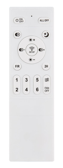 Globo Modesto LED Deckenventilator 20W CCT Grau Dunkel, Metall Fernbedienung Nachtlicht Memoryfunktion Ø17,5cm 03607