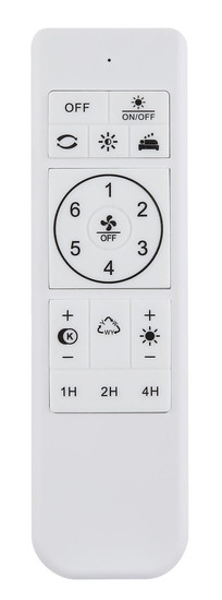 Globo Carney LED Deckenventilator 40W CCT Weiß Matt Fernbedienung Nachtlicht Memoryfunktion Ø45cm 03667S