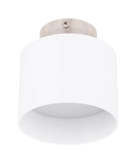 Globo Jenny LED Deckenleuchte 16W Warmweiß Weiß, Aluminium Ø14cm 12016W