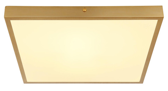 Globo Tibey LED Deckenleuchte 22W Warmweiß Messingfarben Matt, Metall 3cm 12382-22