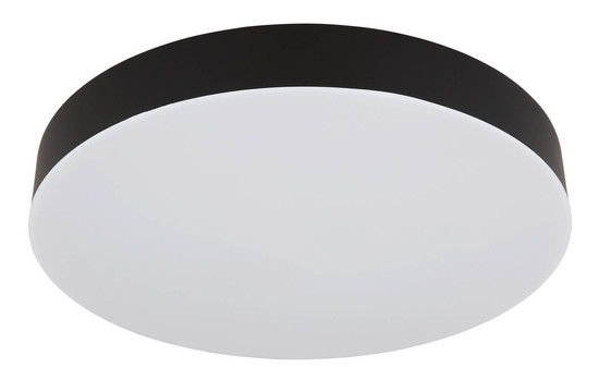 Globo Matthew LED Deckenleuchte 24W CCT Schwarz Matt Ø30cm 12384-24