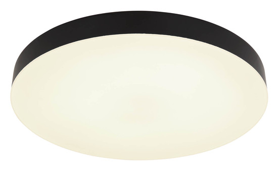 Globo Matthew LED Deckenleuchte 36W CCT Schwarz Matt Ø40cm 12384-36