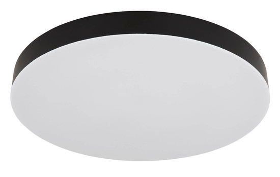 Globo Matthew LED Deckenleuchte 36W CCT Schwarz Matt Ø40cm 12384-36