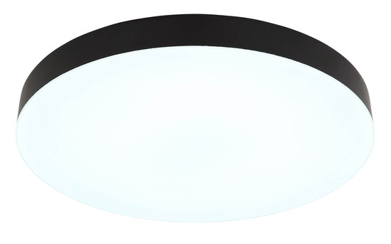 Globo Matthew LED Deckenleuchte 36W CCT Schwarz Matt Ø40cm 12384-36