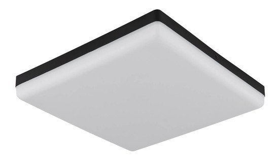 Globo Matthew LED Deckenleuchte 18W Neutralweiß Schwarz Matt 5cm 12388-24