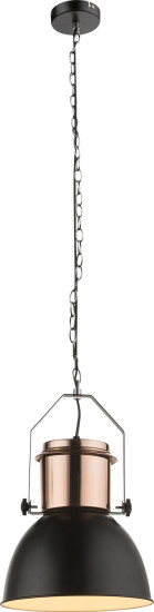 Globo Kutum E27 Hängeleuchte 40W Kupferfarben, Metall Ø26,5cm 15282