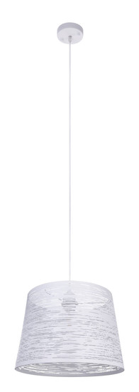 Globo Becca E27 Hängeleuchte 60W Weiß, Metall Ø35cm 15314W