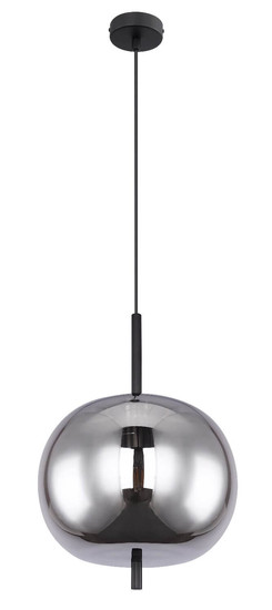 Globo Pendelleuchte Blacky E27 Schwarz Metall Glas Ø30cm
