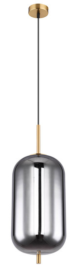 Globo Blacky I E27 Hängeleuchte 60W Messingfarben, Metall Ø22cm 15345H2MM