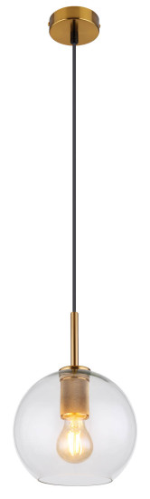 Globo Adara E27 Hängeleuchte 60W Messingfarben, Metall Ø20cm 15462H