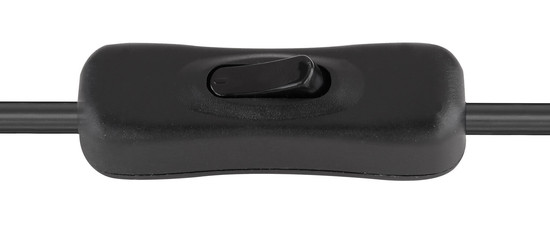 Globo Hadera E27 Tischleuchte 60W Schwarz Matt, Metall Ø10cm 15465T