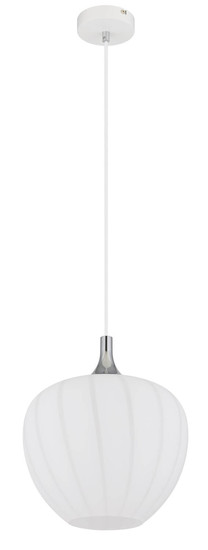 Globo Maxy E27 Hängeleuchte 60W Weiß Matt, Metall Ø29cm 15548H1W