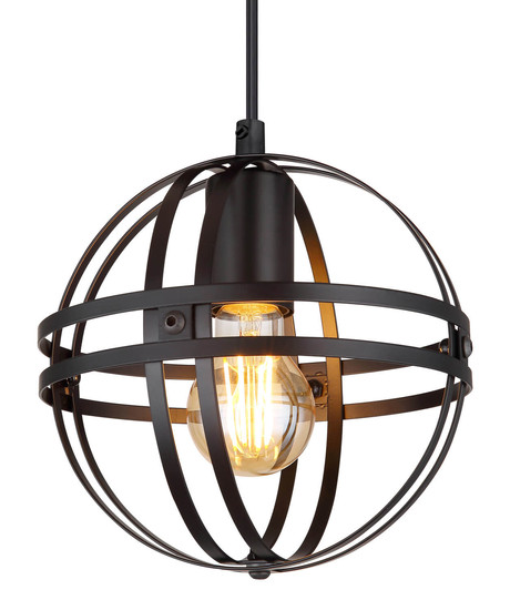 Globo Tamara E27 Hängeleuchte 60W Schwarz Matt, Metall Ø20cm 15639H