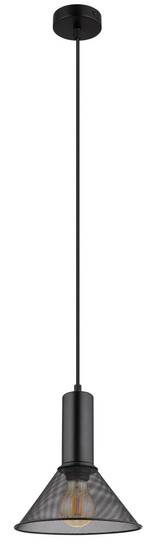 Globo Jedd E27 Hängeleuchte 60W Schwarz Matt, Metall Ø21cm 15648H1