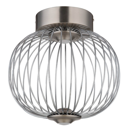 Globo Galway LED Deckenleuchte 15W Warmweiß Nickel Matt, Metall Memoryfunktion Ø30cm 15652DN